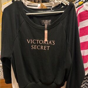 Victoria's Secret Black Pullover